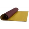 Салфетка под приборы из умягченного льна с декоративной обработкой бордовый/горчица essential, 35х45 (63130)