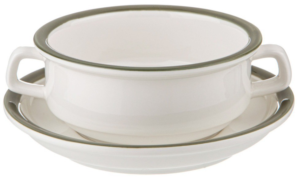 Бульонница с блюдцем lefard "family house" 250 мл 15*6 см (263-1306)