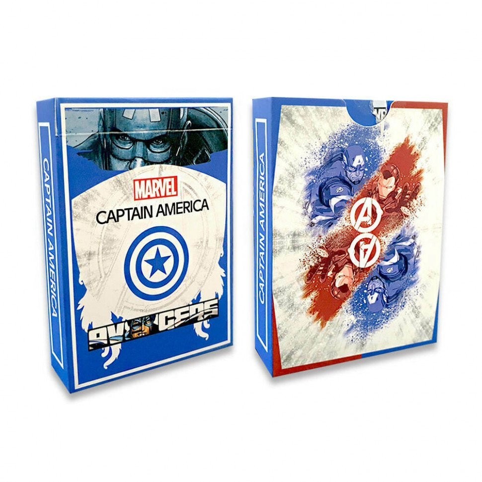 Карты "MARVEL Captain America Stripper Card deck Standard Index" (64404)