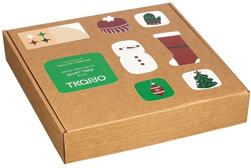 Декор новогодний quiet tree из коллекции new year essential, 30 см (78310)