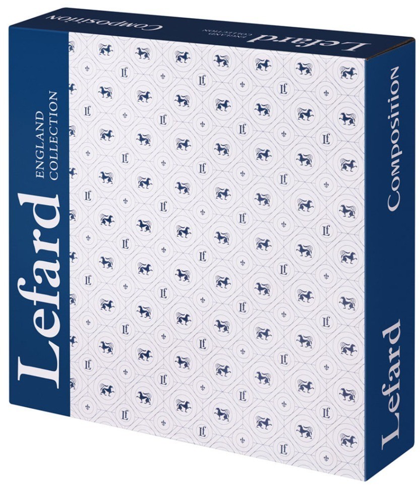 Набор тарелок закусочных lefard "composition" 4 шт. 20*1,5 см (425-218)