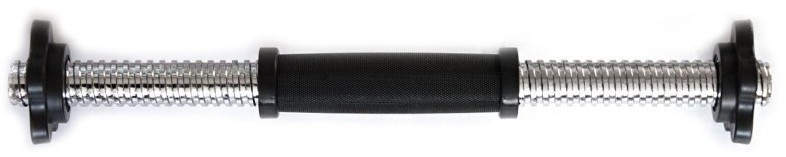 Гриф гантельный BB-105, металлический, с пластиковыми замками,  25 см (204685)