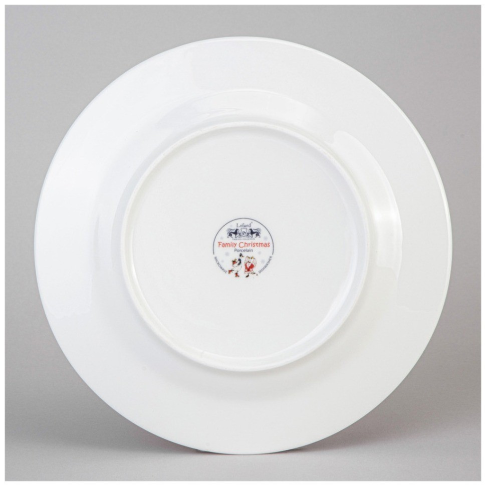 Тарелка обеденная lefard "family christmas" 25 см (425-117)
