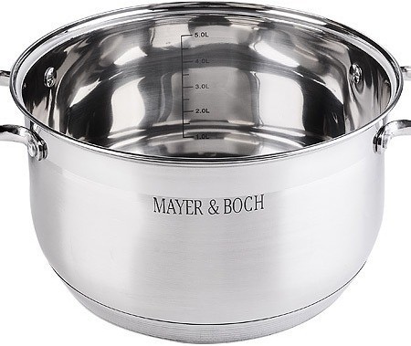 Кастрюля с крышкой 6,5 л MAYER BOCH (30950)