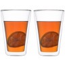 Набор из двух стеклянных стаканов, 400 мл (74354)