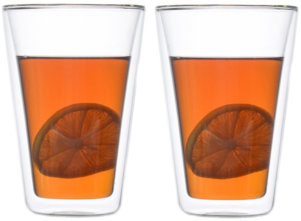 Набор из двух стеклянных стаканов, 400 мл (74354)