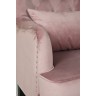 Кресло Rimini велюр пыльн.роза Н-Йорк40 74*84*104см с подушкой (TT-00005634)