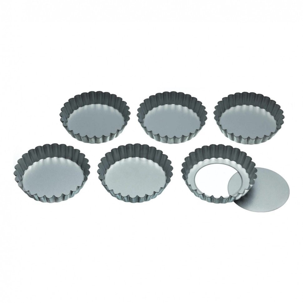 Kitchen Craft Набор из 6 формочек для выпечки KCTARTLET