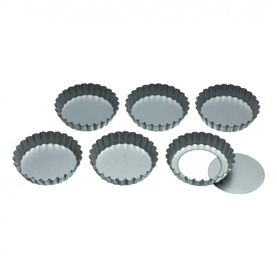 Kitchen Craft Набор из 6 формочек для выпечки KCTARTLET
