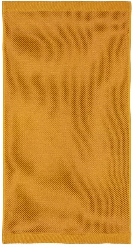 Полотенце для рук вафельное цвета карри из коллекции essential, 50х90 см (75412)
