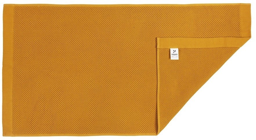 Полотенце для рук вафельное цвета карри из коллекции essential, 50х90 см (75412)