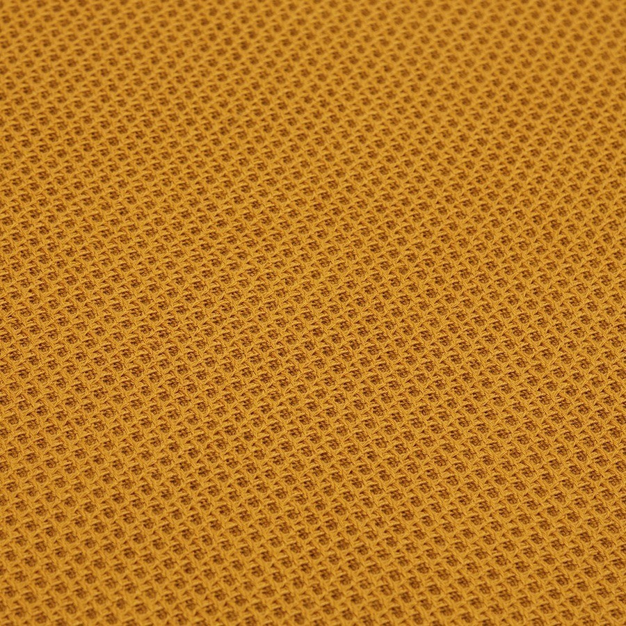 Полотенце для рук вафельное цвета карри из коллекции essential, 50х90 см (75412)