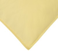 Набор наволочек из стираного перкаля светло-желтого цвета из коллекции essential, 50х70 см (77743)