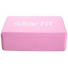 Блок для йоги STARFIT YB-200 EVA, розовый пастель (2113197)