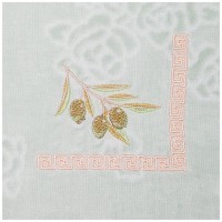 Набор полотенец махровых из 2-х шт 40х70см, &quot;олива&quot;100%х\б, зелёный SANTALINO (850-331-30)