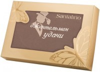 Фартук  &quot;джентельмен удачи&quot;, 50% х/б 50% пэ, коричневый SANTALINO (850-638-6)