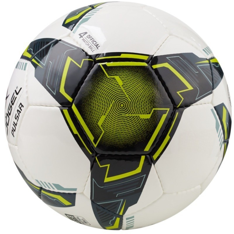 Мяч футзальный JÖGEL Pulsar №4, белый (2107441)