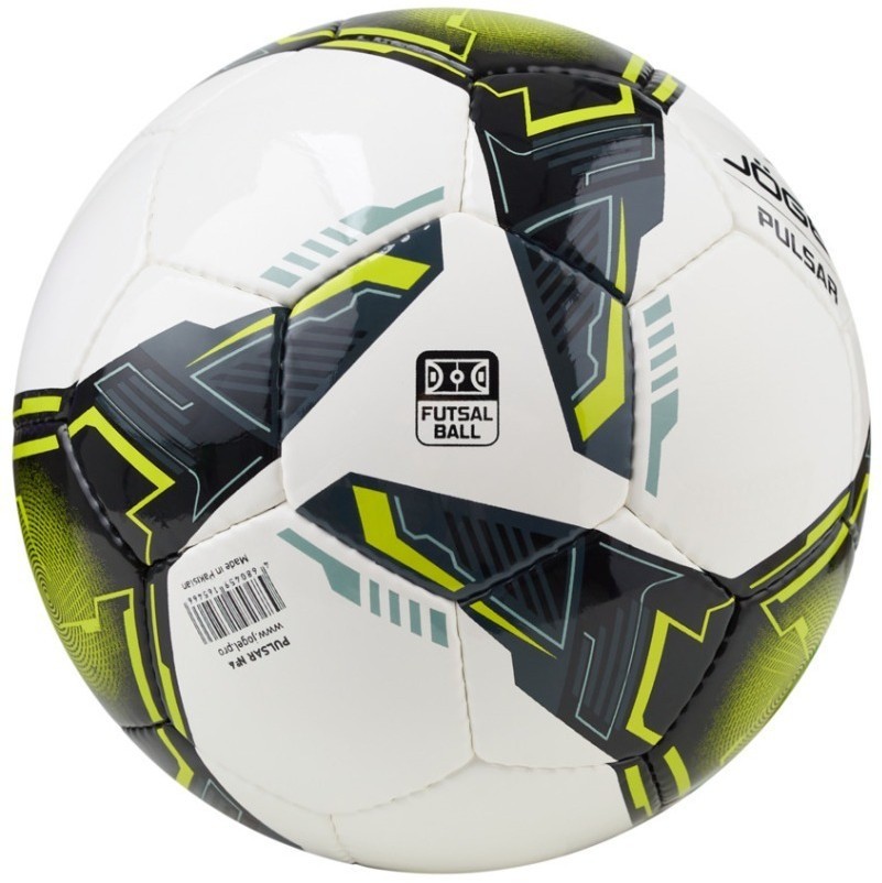 Мяч футзальный JÖGEL Pulsar №4, белый (2107441)