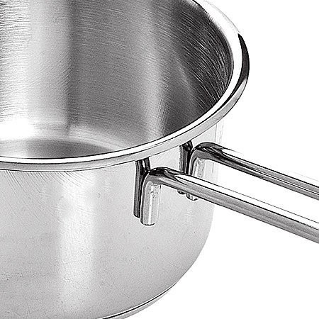 Ковш кухонный с крышкой 1,3 л из нержавеющей стали Турция ARIAN (80487)