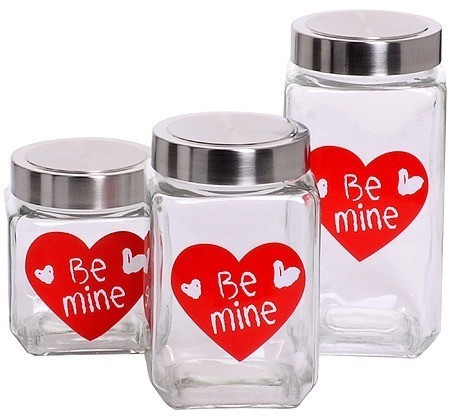 Набор банок для сыпучих продуктов 1000/750/500мл MAYER BOCH 31205 (31062)