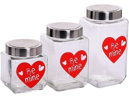 Набор банок для сыпучих продуктов 1000/750/500мл MAYER BOCH 31205 (31062)