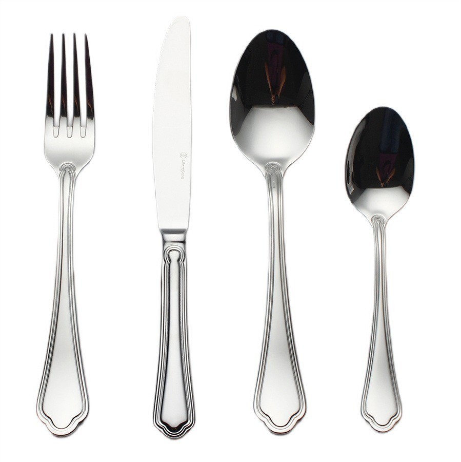 Набор столовых приборов sonata, серебристые, 16 пред. (77771)