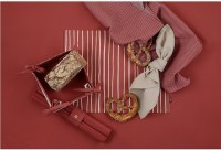 Дорожка на стол из хлопка терракотового цвета из коллекции prairie, 45х150 см (69718)