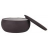 Чаша с крышкой E735-B-06214(bowl with Lid)/11.5, керамика, black/white, ROOMERS TABLEWARE