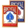 Карты "Bicycle Standard League Back red/blue" (33558)