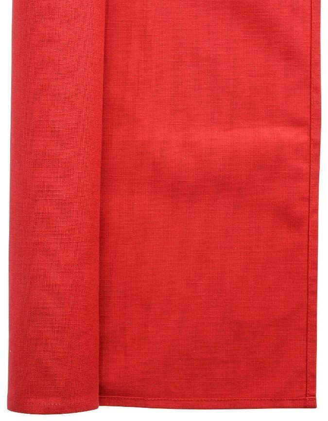 Дорожка на стол из хлопка красного цвета russian north, 45х150 см (65445)