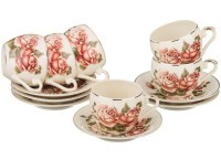 Кофейный набор на 6 персон 12 пр. 100 мл. Lefard (69-2330)