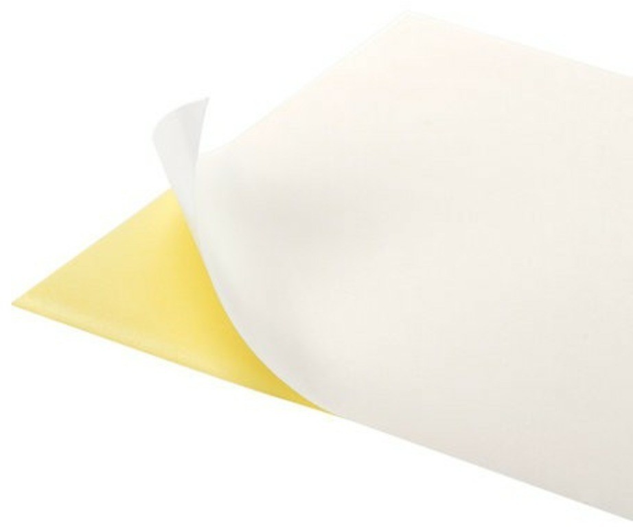 Цветная бумага офсет самоклящаяся Brauberg А4 10 листов белая 80 г/м2 129289 (3) (87116)