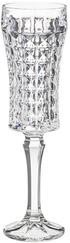 Набор бокалов для шампанского "diamond" из 6шт 120мл Crystal Bohemia (669-371)