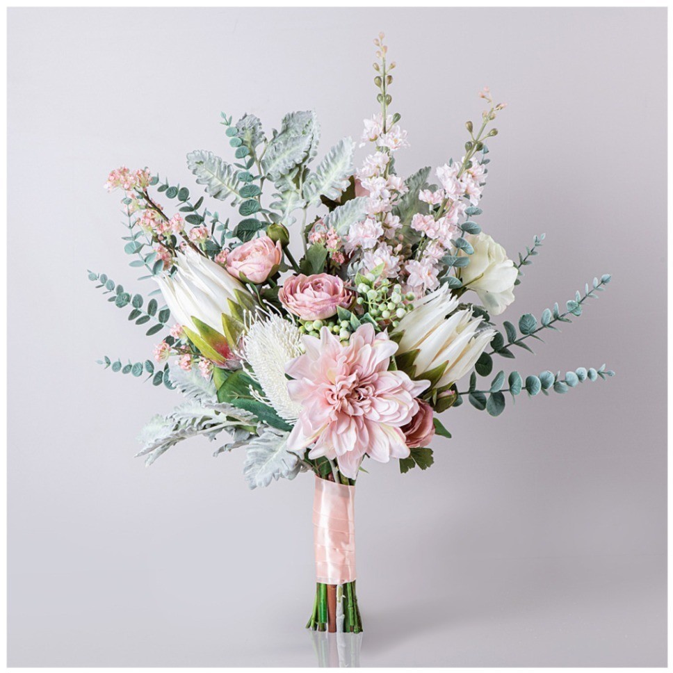 Цветочная композиция  "венера" ширина 46 см*высота 64 см- без упаковки Текстильный Мир (23-2436)