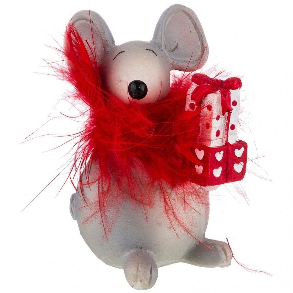 Фигурка "мышка" 5*5,5*8 см. Lefard (100-624)