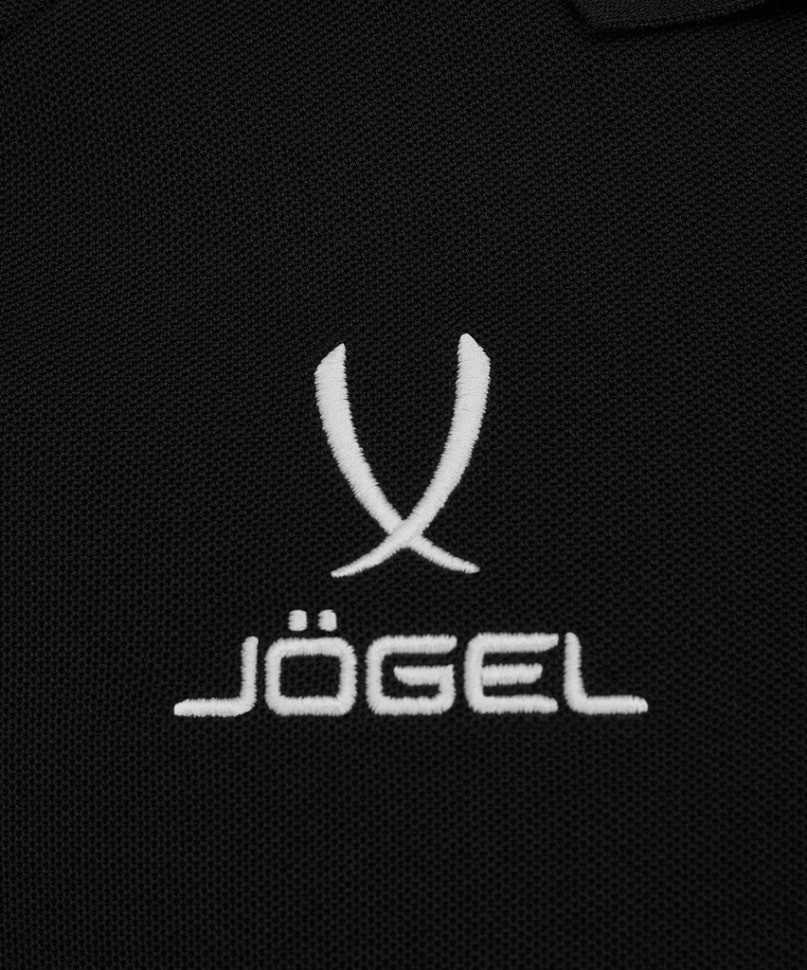 Поло JOGEL CAMP 2 CVC Polo, черный (2114345)