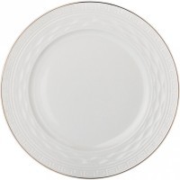 Тарелка диаметр=27 см. с золотой отводкой без упаковки Lefard (359-507)