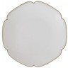 Тарелка L9724-Cream, 20 см, каменная керамика, ROOMERS TABLEWARE