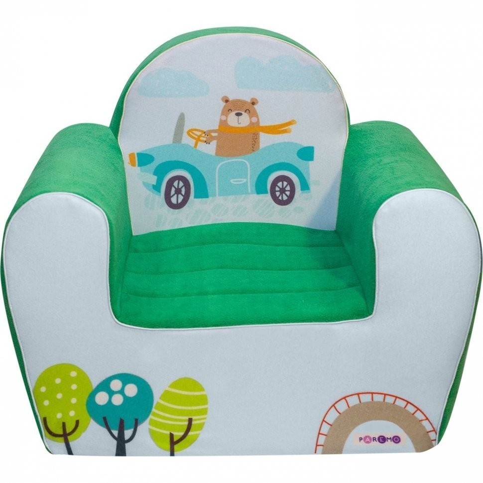 Бескаркасное (мягкое) детское кресло серии "Экшен", Путешественник, цвет Неон, Стиль 2 (PCR320-62)