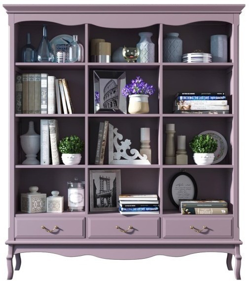 Стеллаж Leontina Lavanda тройной арт GS27/3L-ET