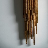 Бра LI-S16-50-18, дерево, текстиль, Black, ROOMERS FURNITURE