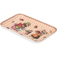 Блюдо прямоугольное &quot;совушки&quot; 20,5*13см Lefard (359-721)