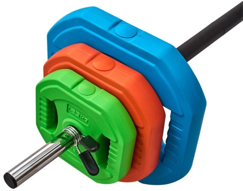 Штанга для бодипампа с разборным грифом BB-711, 19,5 кг (2107998)