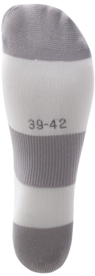Гетры футбольные JOGEL CAMP BASIC SOCKS 00, белый/серый/серый (2129125)