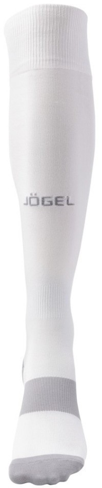 Гетры футбольные JOGEL CAMP BASIC SOCKS 00, белый/серый/серый (2129125)