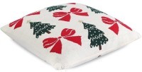 Подушка вязаная с новогодним рисунком christmas bows из коллекции new year essential, 45x45 см (79346)