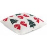 Подушка вязаная с новогодним рисунком christmas bows из коллекции new year essential, 45x45 см (79346)