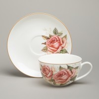 Сервиз чайный lefard &quot;корейская роза&quot; на 6 пер. 14 пр. (590-683)