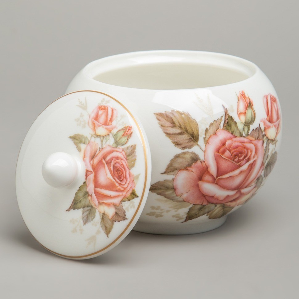 Сервиз чайный lefard "корейская роза" на 6 пер. 14 пр. (590-683)