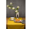 Салфетка под приборы из умягченного льна с декоративной обработкой серый/горчица essential, 35х45 см (63132)